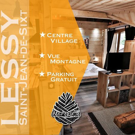Studio Lessy - Centre Village - Aravistour Сен-Жан-де-Сікст Екстер'єр фото