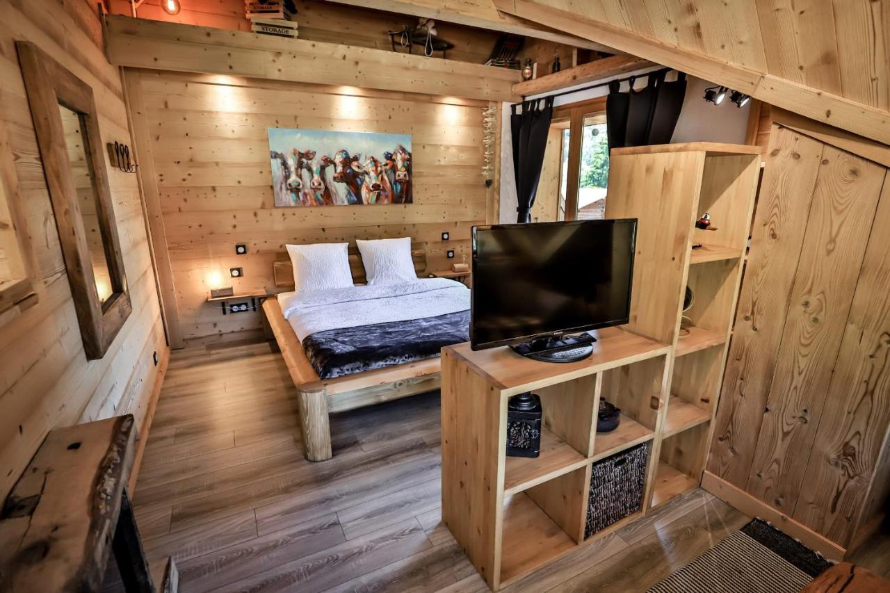 Studio Lessy - Centre Village - Aravistour Сен-Жан-де-Сікст Екстер'єр фото